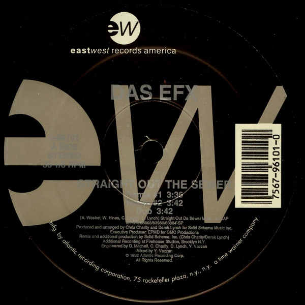 Das EFX - Straight Out The Sewer | EastWest Records America (0-96101) - 2 Das EFX - Straight Out The Sewer | EastWest Records America (0-96101) - 2