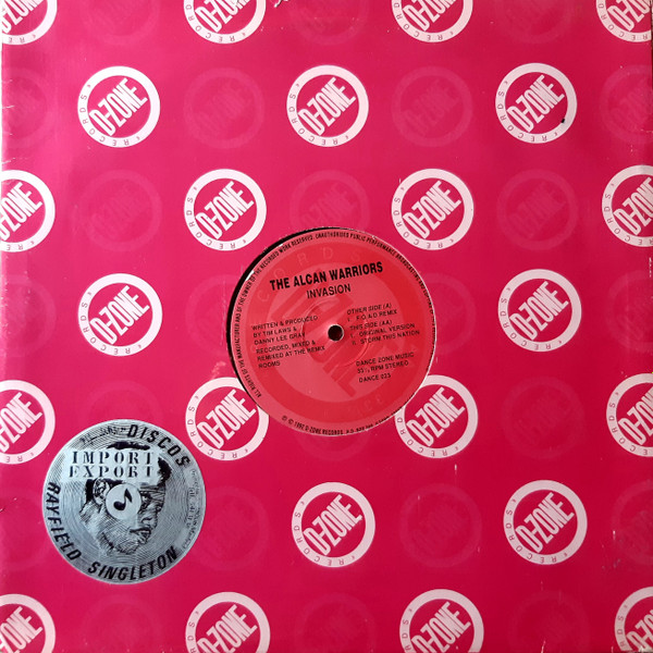 The Alcan Warriors - Invasion | D-Zone Records (DANCE 023) - 2 The Alcan Warriors - Invasion | D-Zone Records (DANCE 023) - 2