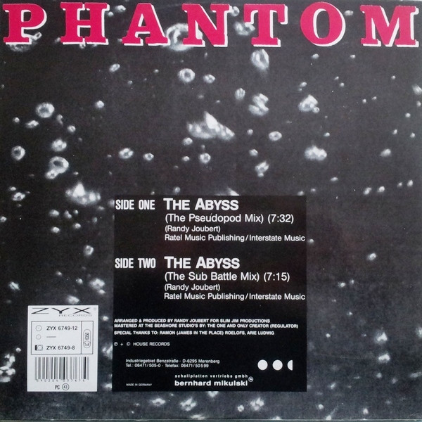 Phantom - The Abyss | ZYX Records (ZYX 6749-12) - 2