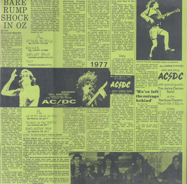 AC/DC - Live - 77 | Not On Label (AC/DC) (EEH 18051) - 4 AC/DC - Live - 77 | Not On Label (AC/DC) (EEH 18051) - 4