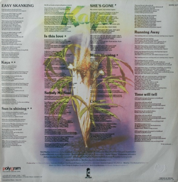Bob Marley & The Wailers - Kaya | Island Records (5009 517) - 2 Bob Marley & The Wailers - Kaya | Island Records (5009 517) - 2
