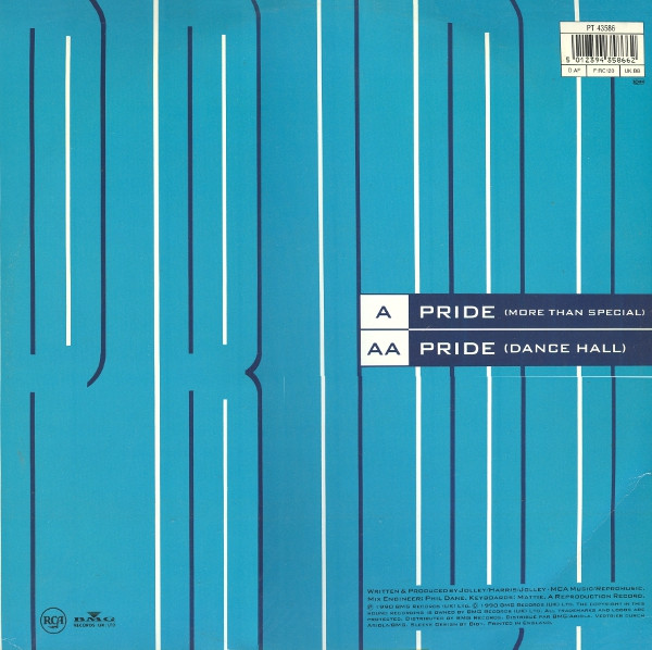 Volume Ten Featuring Paula Davies - Pride | RCA (PT 43586) - 2