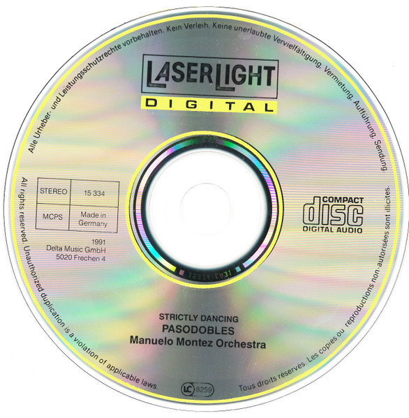 Manuelo Montez Orchestra - Pasodobles | LaserLight Digital (15 334) - 3