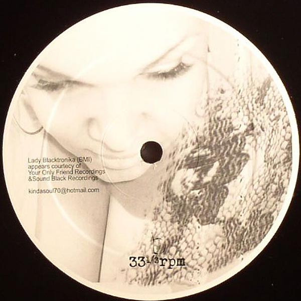 The Lady Blacktronika - Leather & Lace | Kinda Soul Recordings (KSR007) - 2