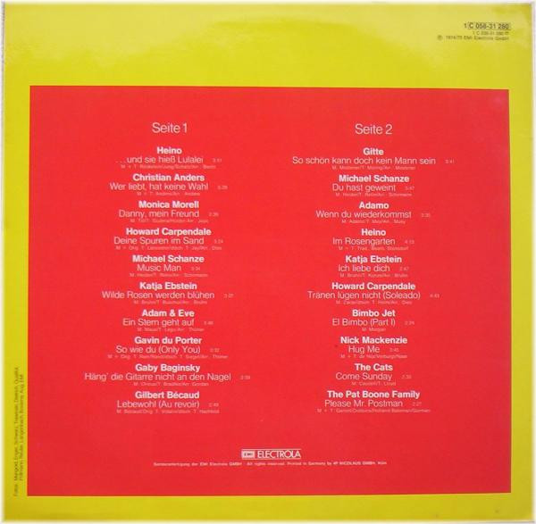 Various - Die Super Hitparade '75 (20 Schlager) (Alles Originale) | HÖR ZU (1 C 058-31 280) - 2