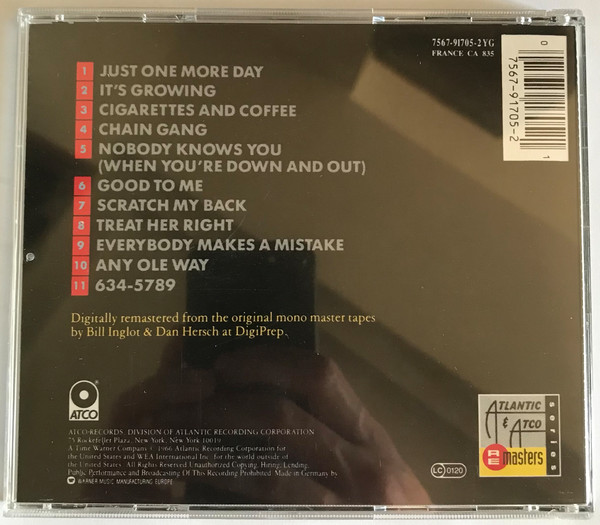 Otis Redding - The Soul Album | Atco Records (7 91705-2) - 2 Otis Redding - The Soul Album | Atco Records (7 91705-2) - 2