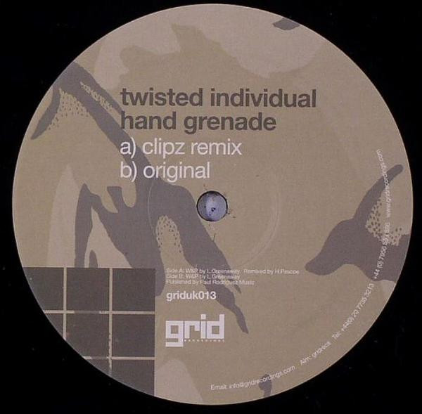 Twisted Individual - Hand Grenade | Grid Recordings (GRIDUK013) - main