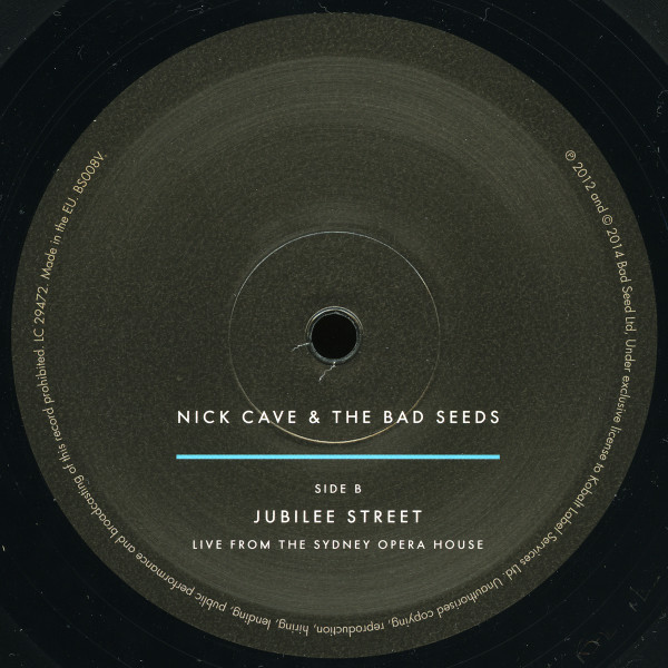 Nick Cave & The Bad Seeds - Give Us A Kiss | Bad Seed Ltd. (BS008V) - 4