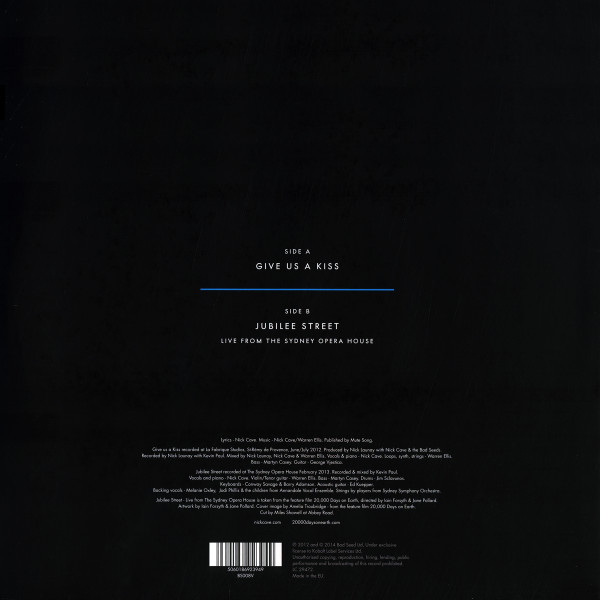 Nick Cave & The Bad Seeds - Give Us A Kiss | Bad Seed Ltd. (BS008V) - 2