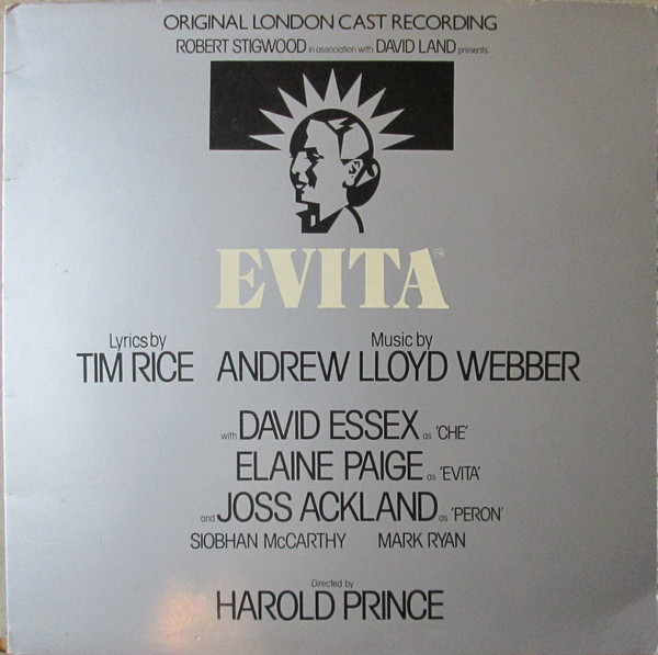 Andrew Lloyd Webber And Tim Rice - Evita (Original London Cast Recording) | MCA Records (MCG 3527 BX)