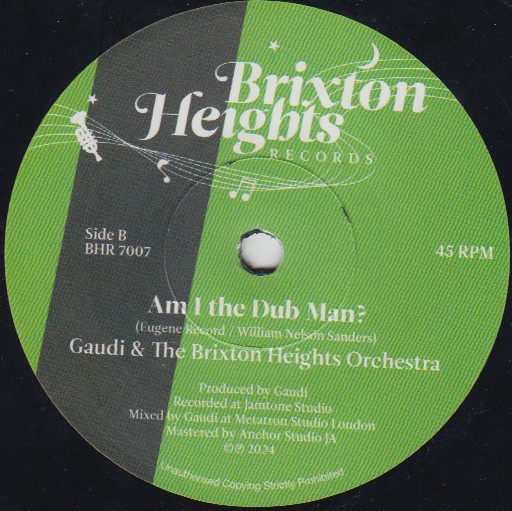 Gaudi & Brixton Heights Orchestra - Am I The Same Man? | Brixton Heights Records (BHR 7007) - 2