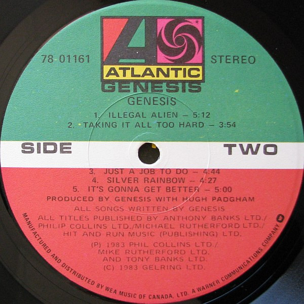 Genesis - Genesis | Atlantic (78 01161) - 4