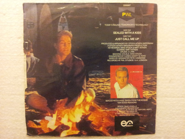 Jason Donovan - Sealed With A Kiss | PWL Records (520597) - 2