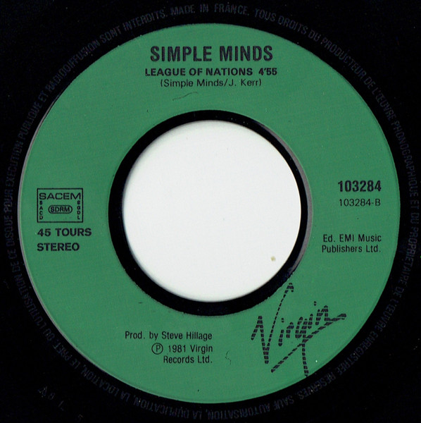 Simple Minds - The American | Virgin (103284) - 4