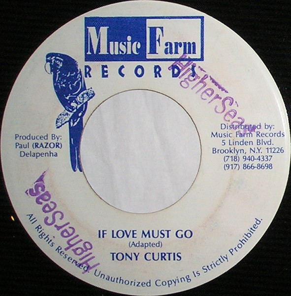 Tony Curtis - If Love Must Go | Music Farm Records (none)