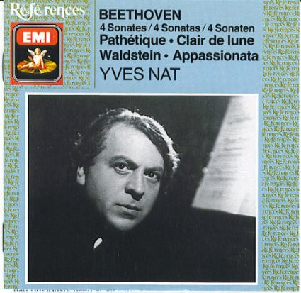 Ludwig van Beethoven , Yves Nat - 4 Sonates = 4 Sonatas = 4 Sonaten / Pathétique / Clair De Lune / Waldstein / Appassionata | EMI (CDH 7 61012 2)