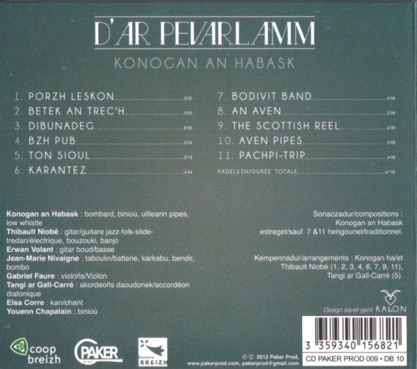 Konogan An Habask - D'ar Pevarlamm | Paker Production (CD Paker Prod 009) - 2 Konogan An Habask - D'ar Pevarlamm | Paker Production (CD Paker Prod 009) - 2