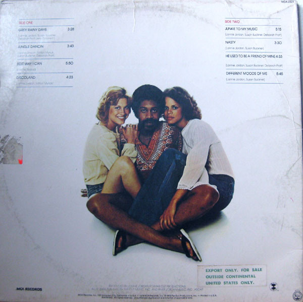 Lonnie Jordan - Different Moods Of Me | MCA Records (MCA-2329) - 4 Lonnie Jordan - Different Moods Of Me | MCA Records (MCA-2329) - 4