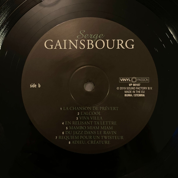Serge Gainsbourg - Gainsbourg Avant Gainsbarre | Vinyl Passion (VP 90107) - 3
