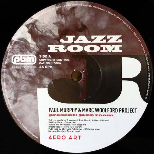 Paul Murphy & Marc Woolford Project - Jazz Room | Afro Art (UE006)