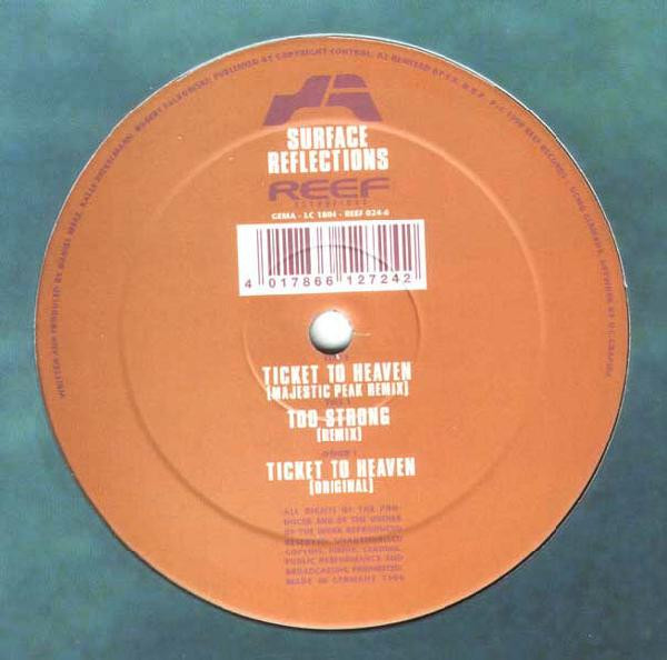 Surface Reflections - Ticket To Heaven | Reef Recordings (REEF 024-6)