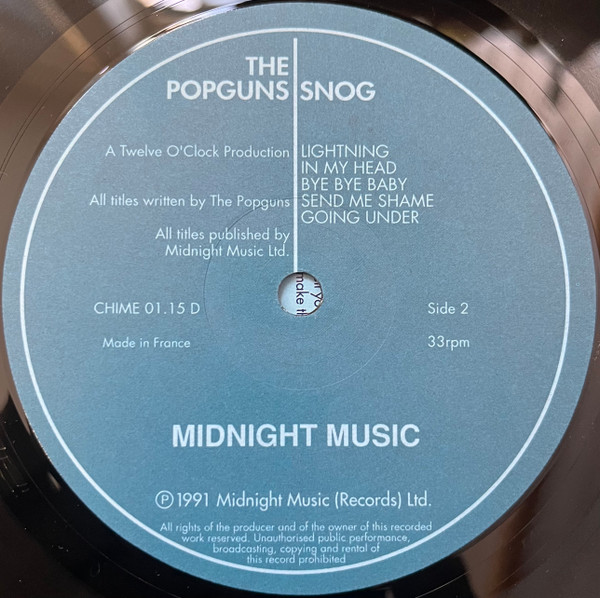 The Popguns - Snog | Midnight Music (CHIME 01.15 D) - 4