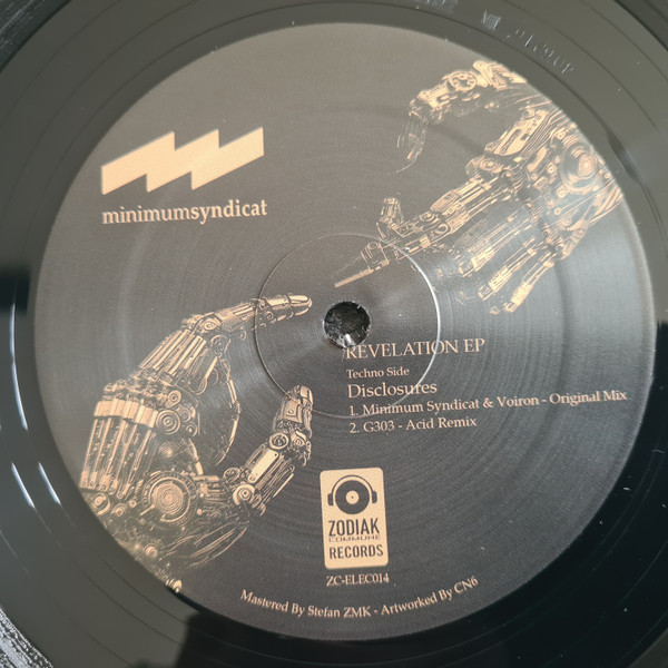 Minimum Syndicat - Revelation EP | Zodiak Commune (ZC-ELEC014) - 2