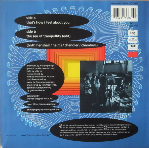 Londonbeat - That's How I Feel About You | Anxious Records (anx 40) - 2 Londonbeat - That's How I Feel About You | Anxious Records (anx 40) - 2