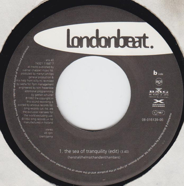 Londonbeat - That's How I Feel About You | Anxious Records (anx 40) - 3 Londonbeat - That's How I Feel About You | Anxious Records (anx 40) - 3