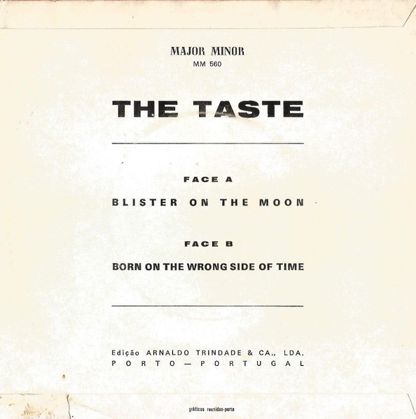 Taste - Blister On The Moon | Major Minor (MM 560) - 2