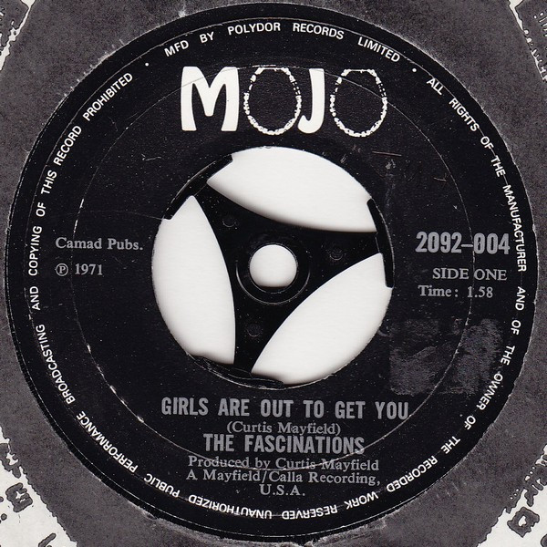 The Fascinations - Girls Are Out To Get You | Mojo (2092-004) - main