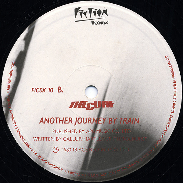 The Cure - A Forest | Fiction Records (FICSX 10) - 4
