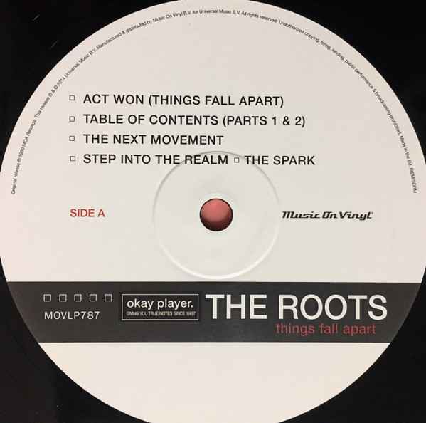The Roots - Things Fall Apart | Music On Vinyl (MOVLP787) - 2