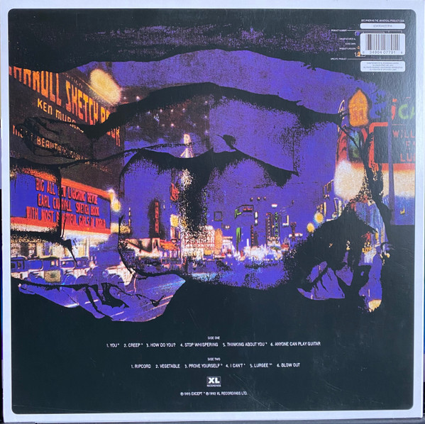 Radiohead - Pablo Honey | XL Recordings (XLLP779) - 2