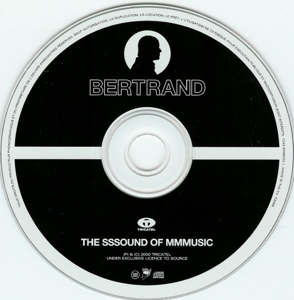 Bertrand Burgalat - The Sssound Of Mmmusic | Tricatel (album 8) - 2