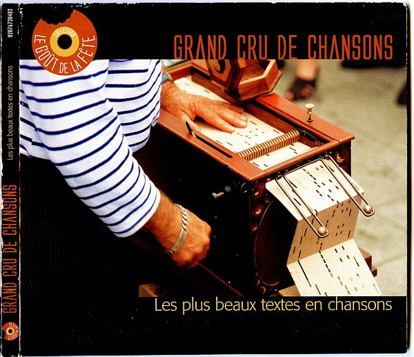 Various - Grands Crus De Chansons - Les Plus Beaux Textes En Chansons | Groupe Toupargel Agrigel (82876728482) - main Various - Grands Crus De Chansons - Les Plus Beaux Textes En Chansons | Groupe Toupargel Agrigel (82876728482) - main