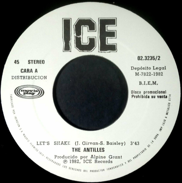 The Antilles - Let's Shake | ICE (02.3235/2) - 3