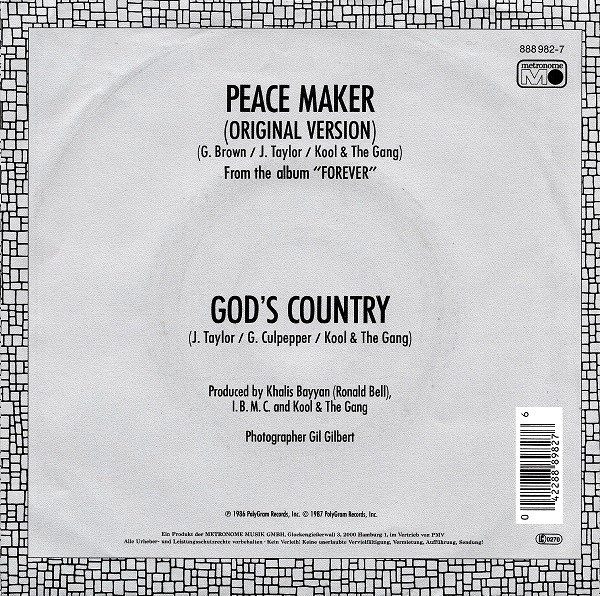 Kool & The Gang - Peace Maker | Metronome (888 982-7) - 2