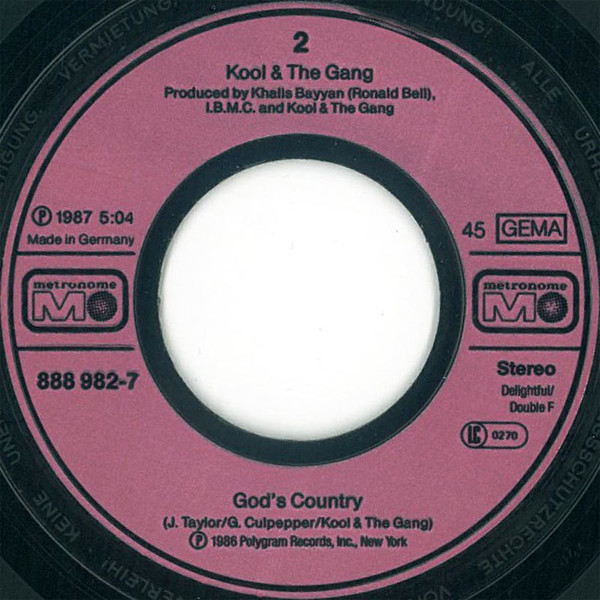 Kool & The Gang - Peace Maker | Metronome (888 982-7) - 4