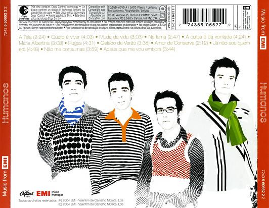 Humanos - Humanos | EMI Music Portugal (7243 5 60652 2 2) - 2