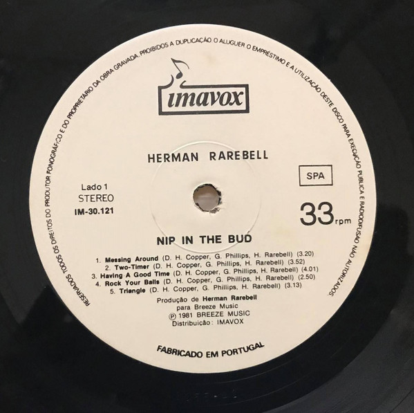 Herman Rarebell - Nip In The Bud | Imavox (IM-30121) - 2