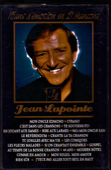 Jean Lapointe - 15 Ans D'Émotion En 21 Chansons | Les Disques Couleurs (CO4-109/10) - main