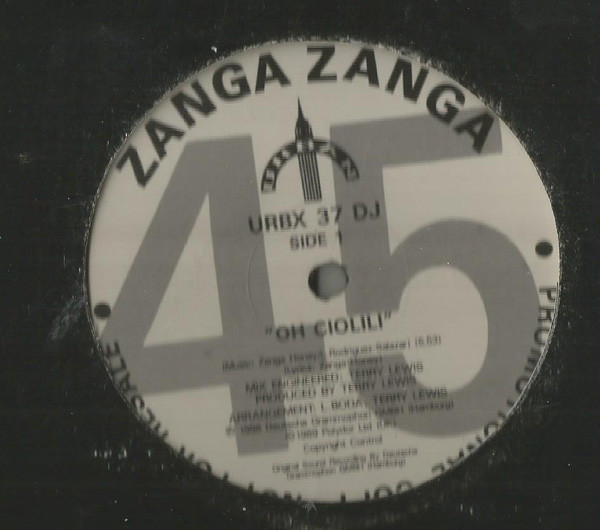 Zanga Zanga - Oh Ciolili | Urban (URBX 37 DJ) - main