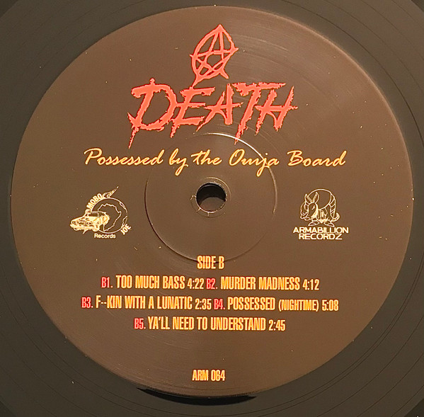 Death - Possessed By Tha Ouija Board | Armabillion Recordz (ARM 064) - 4 Death - Possessed By Tha Ouija Board | Armabillion Recordz (ARM 064) - 4