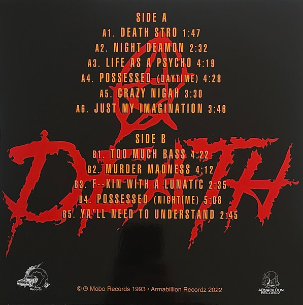 Death - Possessed By Tha Ouija Board | Armabillion Recordz (ARM 064) - 2 Death - Possessed By Tha Ouija Board | Armabillion Recordz (ARM 064) - 2