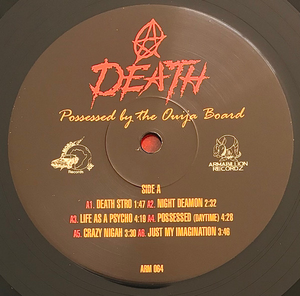Death - Possessed By Tha Ouija Board | Armabillion Recordz (ARM 064) - 3 Death - Possessed By Tha Ouija Board | Armabillion Recordz (ARM 064) - 3