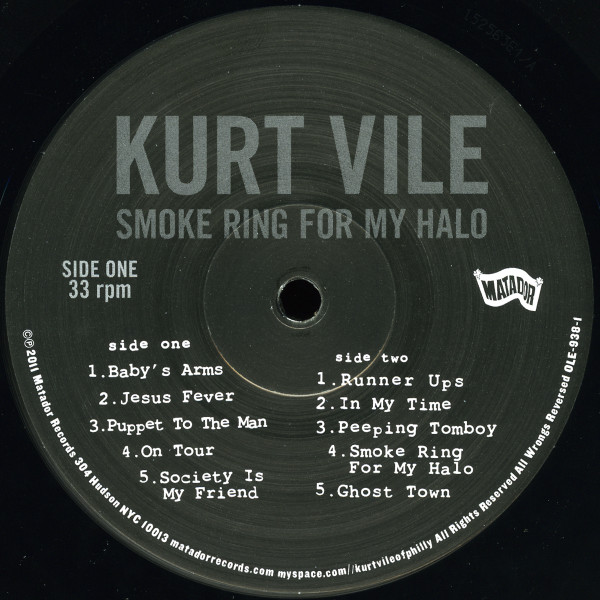 Kurt Vile - Smoke Ring For My Halo | Matador (OLE-938-1) - 3