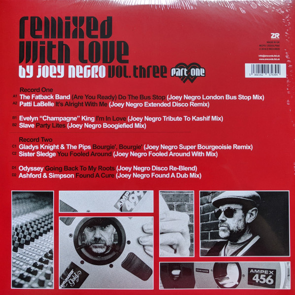 Joey Negro - Remixed With Love By Joey Negro (Vol. Three) (Part One) | Z Records (ZEDDLP045) - 2 Joey Negro - Remixed With Love By Joey Negro (Vol. Three) (Part One) | Z Records (ZEDDLP045) - 2