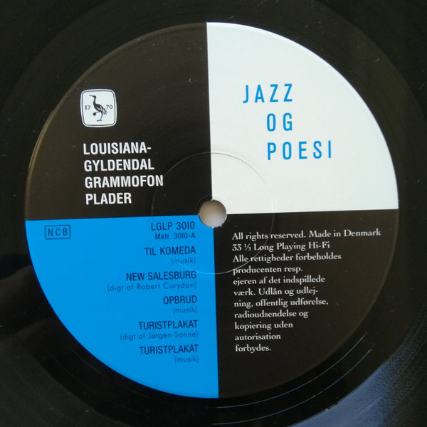 Robert Corydon , Jørgen Sonne , Klaus Rifbjerg , Jørgen Gustava Brandt , Jørgen Leth Musikken Komponeret Af Louis Hjulmand - Jazz Og Poesi | seriE.WOC (EWOC04LP) - 3 Robert Corydon , Jørgen Sonne , Klaus Rifbjerg , Jørgen Gustava Brandt , Jørgen Leth Musikken Komponeret Af Louis Hjulmand - Jazz Og Poesi | seriE.WOC (EWOC04LP) - 3