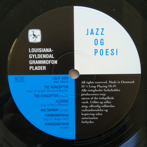 Robert Corydon , Jørgen Sonne , Klaus Rifbjerg , Jørgen Gustava Brandt , Jørgen Leth Musikken Komponeret Af Louis Hjulmand - Jazz Og Poesi | seriE.WOC (EWOC04LP) - 4 Robert Corydon , Jørgen Sonne , Klaus Rifbjerg , Jørgen Gustava Brandt , Jørgen Leth Musikken Komponeret Af Louis Hjulmand - Jazz Og Poesi | seriE.WOC (EWOC04LP) - 4